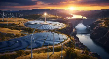 Jak udržet světlo rozsvícené? Nový způsob, jak propojit vítr, slunce a vodu pro stabilní energetiku