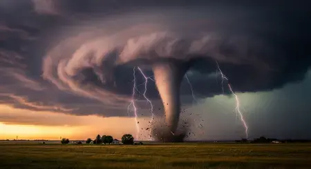 Jak vypadá smrtící tornádo těsně před dopadem? Pohled do srdce superbuře