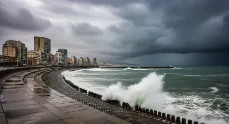 Santos vs. oceán: Brazílie investuje miliony do ochrany před stoupající hladinou a záplavami
