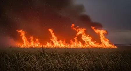 Ohnivý boj v Washingtonu: Kaiser Canyon Fire spaluje desítky tisíc akrů, extrémní vedro a sucho zhoršují situaci