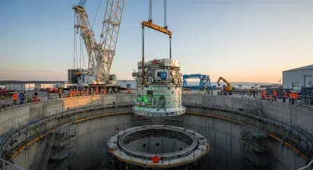ITER usadil 1100tunový modul. Fúze se přibližuje, elektřinu ale zatím vyrábět nebude
