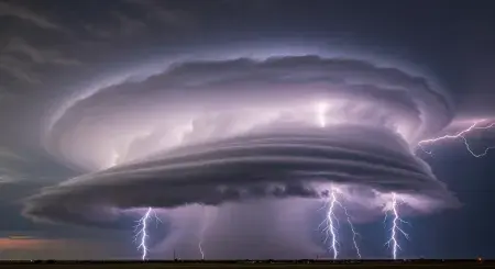 Extrémní intenzita bouřky: Co znamená radarový odraz 74 dBZ+ a jaké varuje signály?