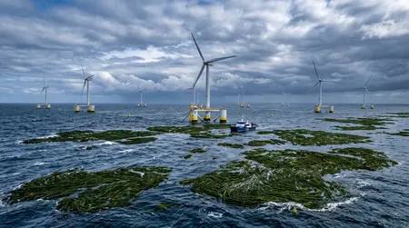 Oceány dramaticky zelenají: Masivní nárůst mořských řas začíná ohrožovat plovoucí větrné elektrárny