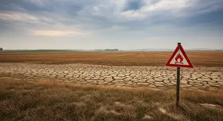Výstraha před požáry na jihu Moravy: Extrémní sucho hrozí nebezpečím