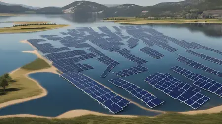 Solární panely na vodě dobývají Evropu: Británie pokrývá jezera, Slovinsko staví rekordní elektrárnu
