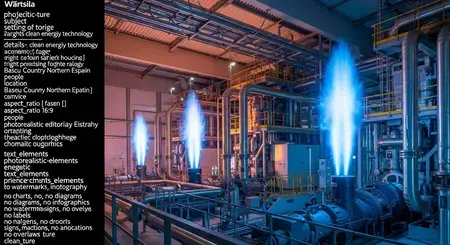 První velký 100% vodíkový motor na světě už běží: Wärtsilä testuje čistou energii ve Španělsku