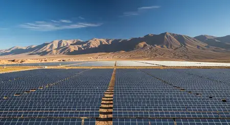 Chile pokorilo rekord: solární energie pokryla v březnu 29 % spotřeby elektřiny