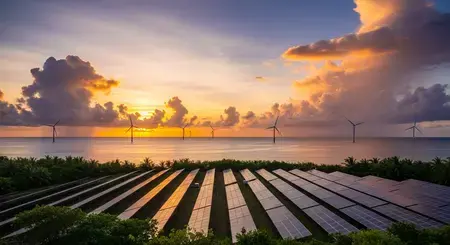 Energetická transformace Bermud: Strategický posun od fixních cílů k ekonomické efektivitě
