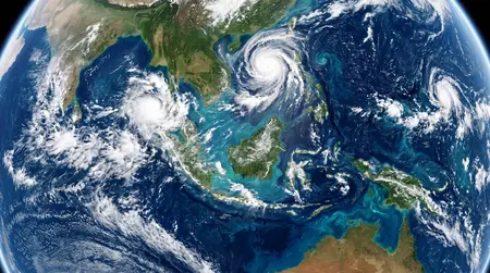 Oteplování trhá vazbu dvou oceánů. Zkomplikuje předpovědi počasí