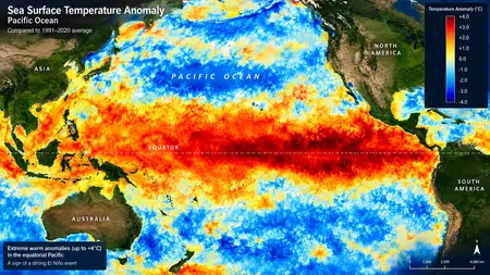 Extrémní El Niño v Pacifiku sílí. Asijské sucho může prodražit potraviny